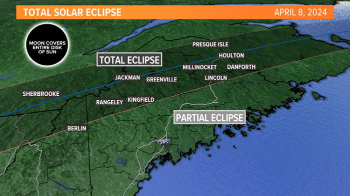 Total Solar Eclipse 2025 Maine