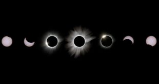 Eclipse fire corona annular consumes want heard passover stockfotos