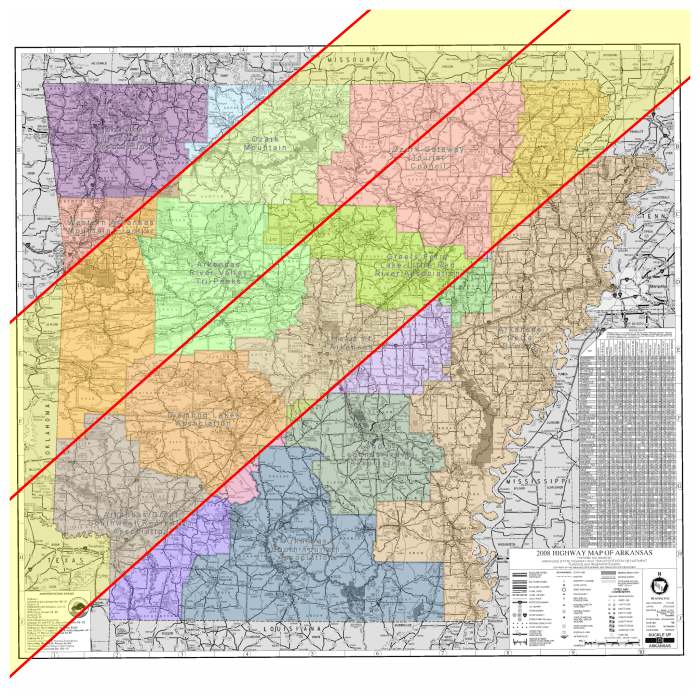 Path eclipse arkansas 2024 totality april cities ar great american through north america maps circumstances