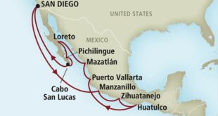 2025 Total Eclipse Path Mexico