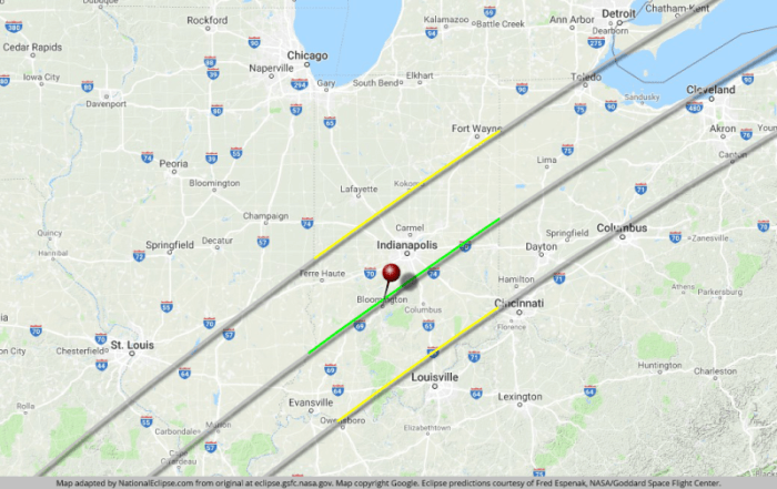 Total Eclipse 2025 In Indiana