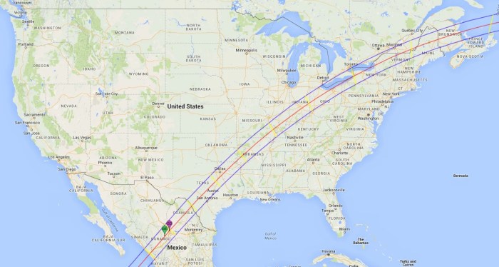 Total Eclipse 2025 Missouri Map