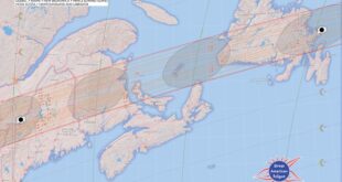 Total Solar Eclipse 2025 Map Canada