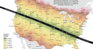 Total Sun Eclipse 2025 Map