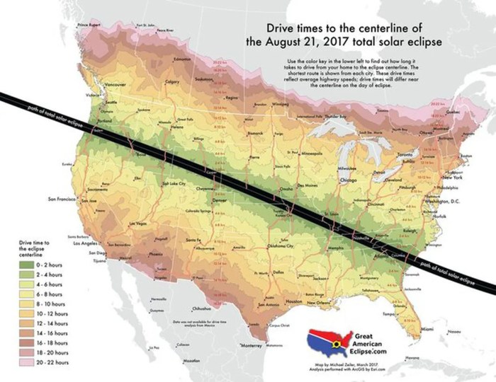 Total Sun Eclipse 2025 Map