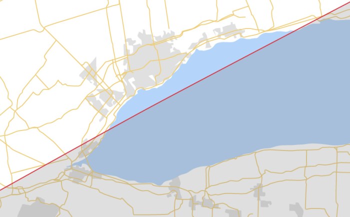 Niagara Falls Total Eclipse 2025