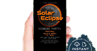 Total Eclipse 2025 Party Ideas