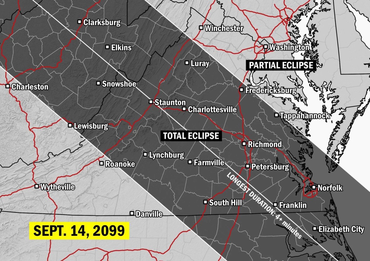 Total Eclipse 2025 In Va