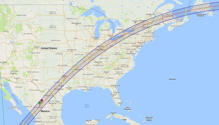 Eclipse map august 21 path traffic earthsky solar drive times us arcgis maps totality population highways was where