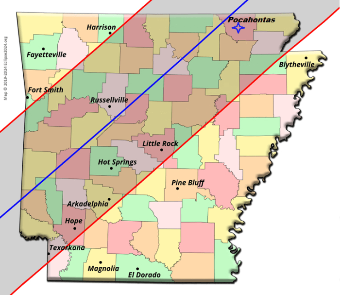 Total Eclipse 2025 In Arkansas