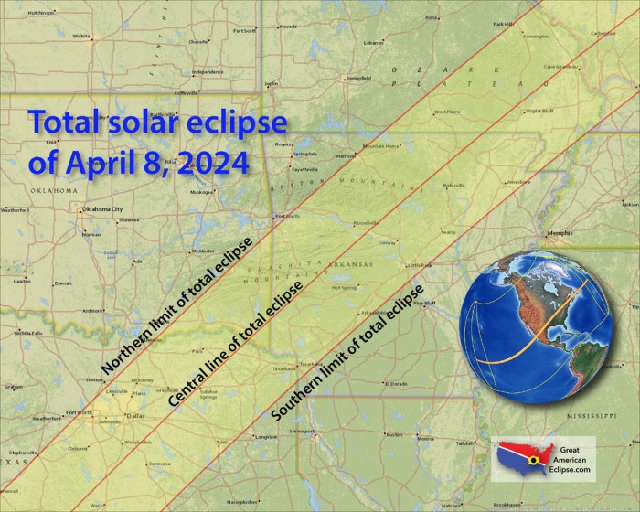 2025 Total Eclipse Path Interactive Map