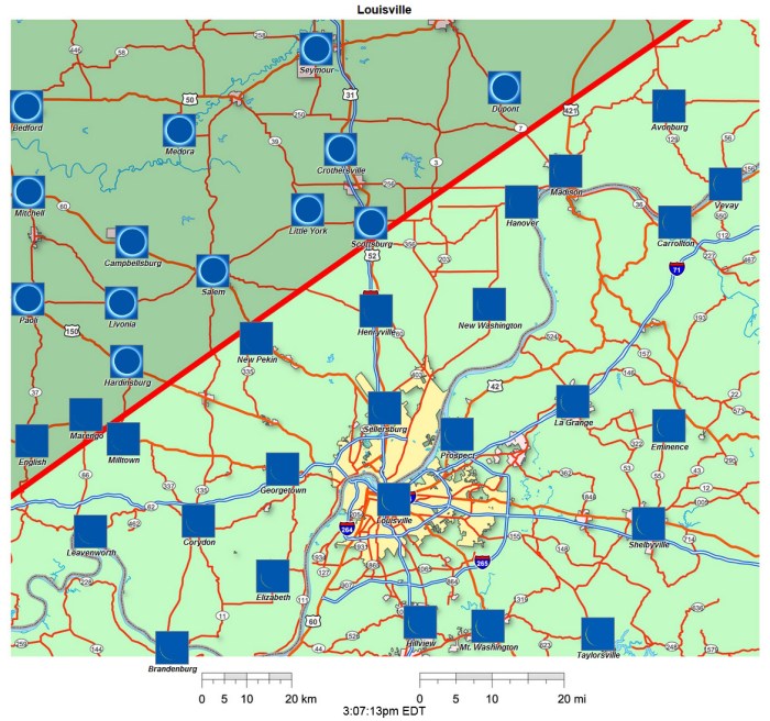 Paducah Kentucky Total Eclipse 2025