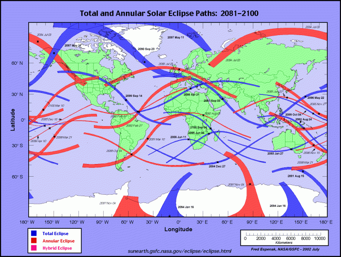 Solar total eclipse 2025 map eclipses paths world 2001 will next when maps change way viewed space lpb fieldofscience article