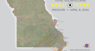 Total Solar Eclipse Missouri 2025