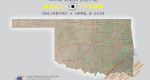 Total Eclipse 2025 Oklahoma