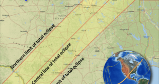 Map Of Total Solar Eclipse April 2025