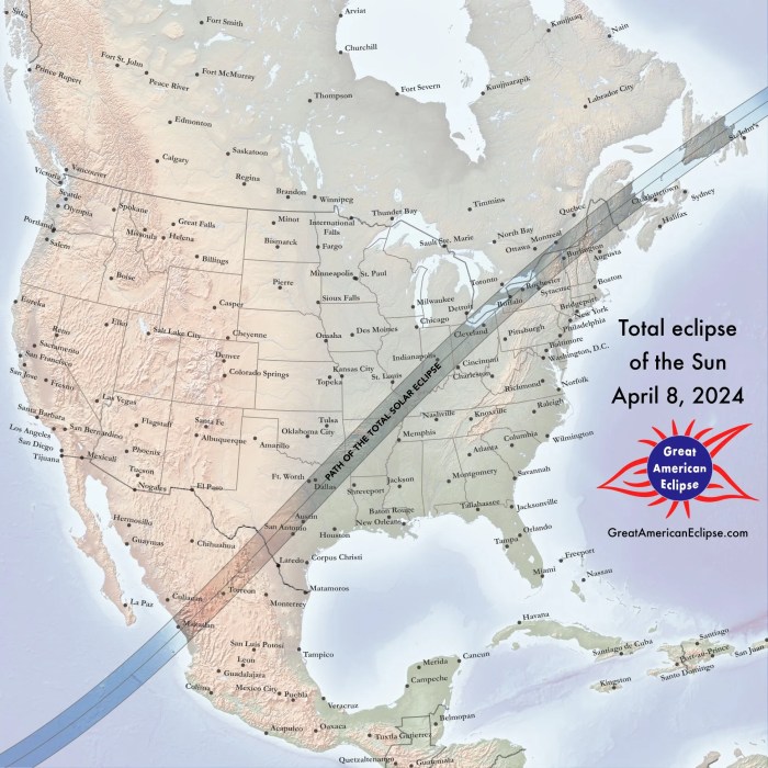 A Total Solar Eclipse Will Occur On April 8