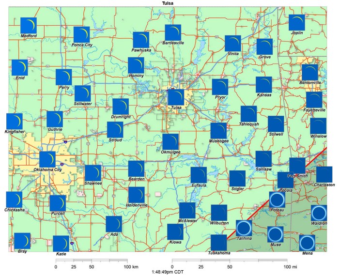 Total Solar Eclipse Oklahoma 2025