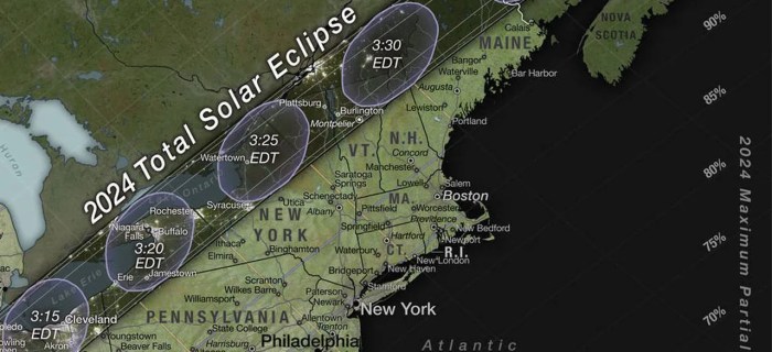 Total Eclipse 2025 New England