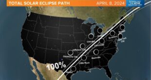 What Time Is The Total Eclipse On April 8 2025