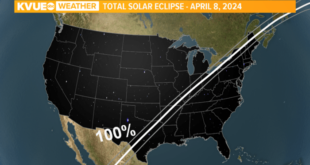 Total Eclipse 2025 Path Austin Tx