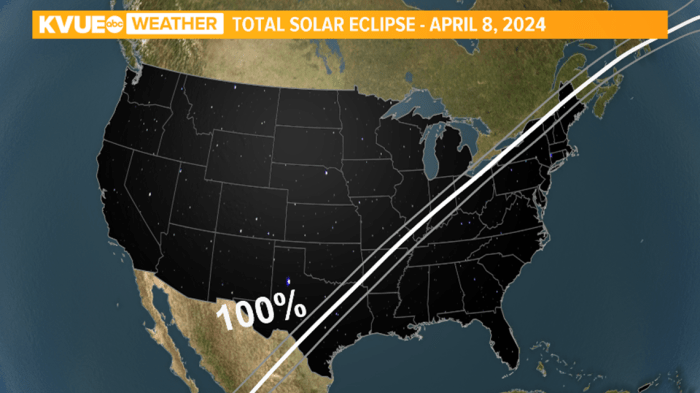 Total Eclipse 2025 Path Austin Tx