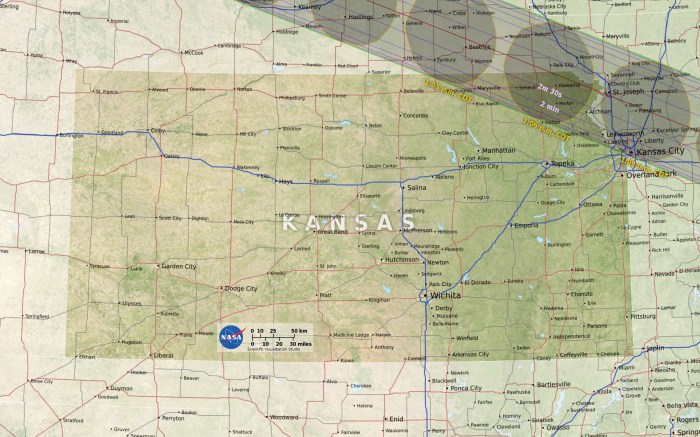 Total Eclipse 2025 Kansas