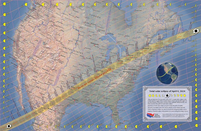 Total Eclipse Path 2025 Map