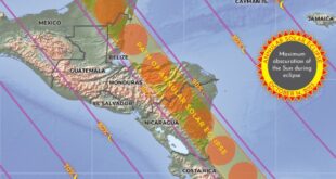 Eclipse Total De Sol 2025 Mapa