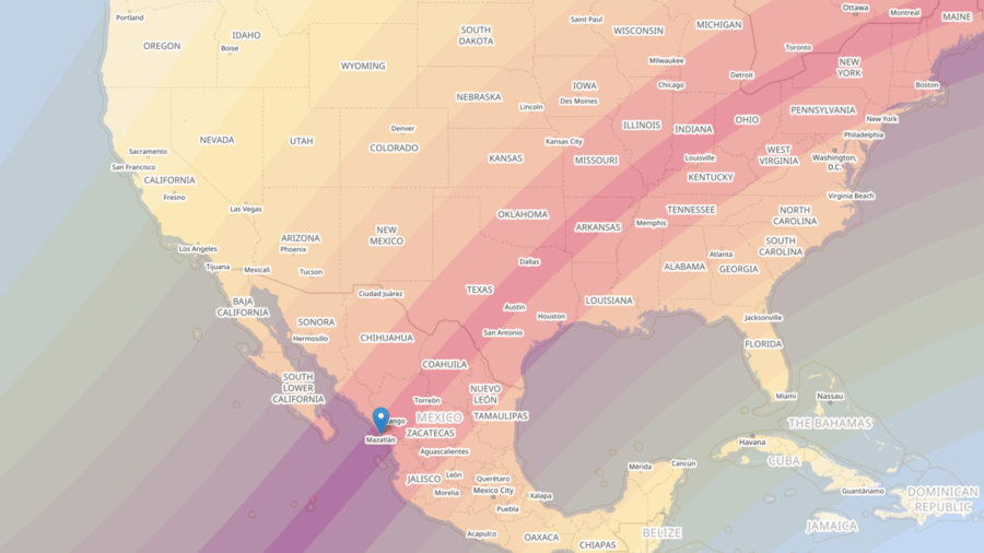 Solar paths eclipses