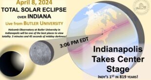 Total Solar Eclipse Indiana 2025