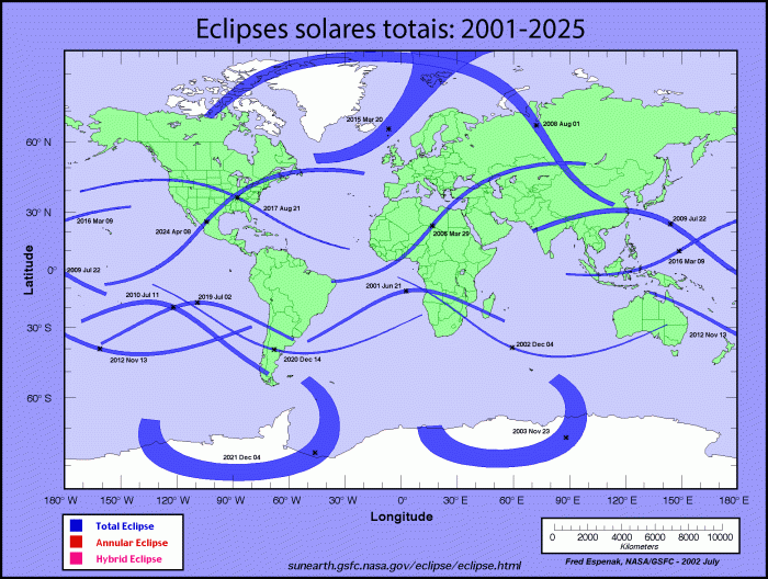 Total Solar Eclipse 2025 Timing