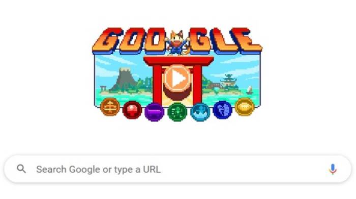 Total Eclipse 2025 Google Doodle