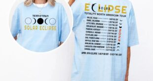 Total Solar Eclipse 2025 Shirts