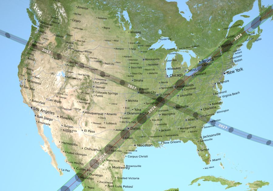 Eclipse solar total 21 totality august sun moon 21st path map partial today states united american great gigantic covers small