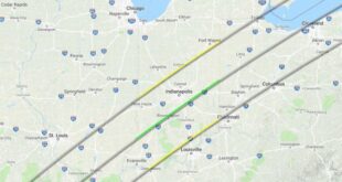 Total Eclipse Of The Sun 2025 Map