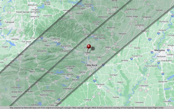 What Time Is The Total Solar Eclipse 2025 In Arkansas