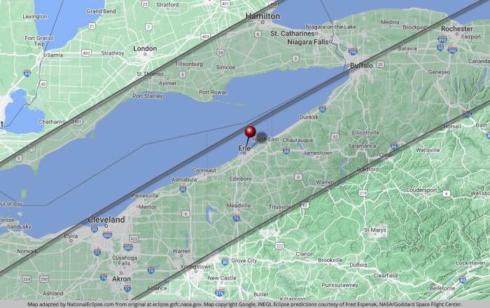 Where In Pa Can You See The Total Eclipse 2025