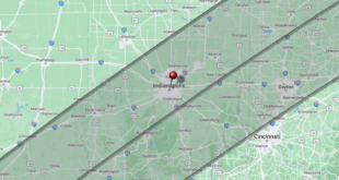 Map Of Total Solar Eclipse 2025 Indiana