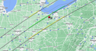 April 8 2025 Total Solar Eclipse Map