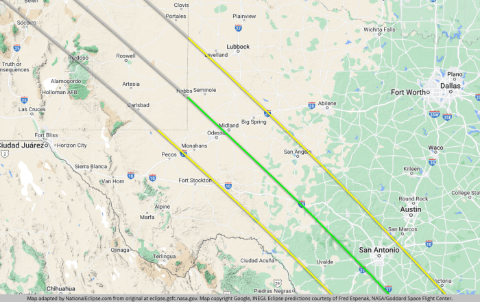 Cedar Point Total Eclipse 2025