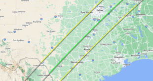 April 2025 Total Solar Eclipse Path