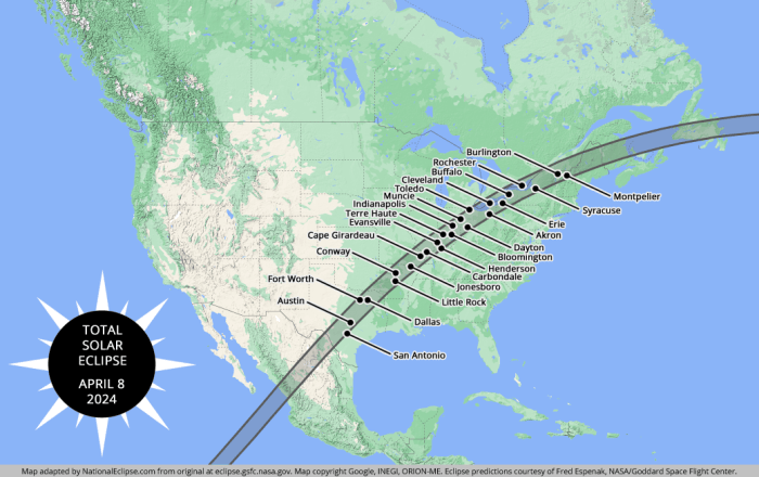 Eclipse Total 8 De Abril 2025 Donde Se Vera