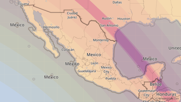 2025 Total Eclipse Mexico