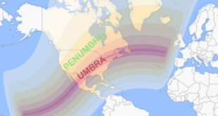 Total Eclipse Path 2025 Mexico