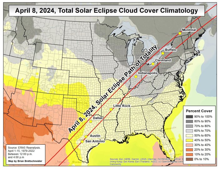 April 8th 2025 Total Solar Eclipse