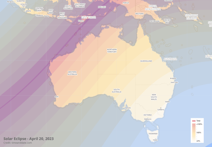 Total Solar Eclipse 2025 Australia