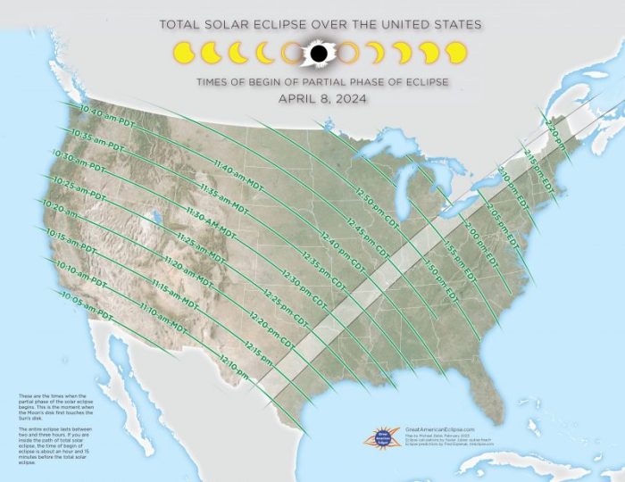 Total Eclipse April 2025 Path Of Totality