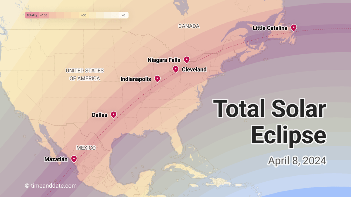 Best Places To See The Total Solar Eclipse 2025