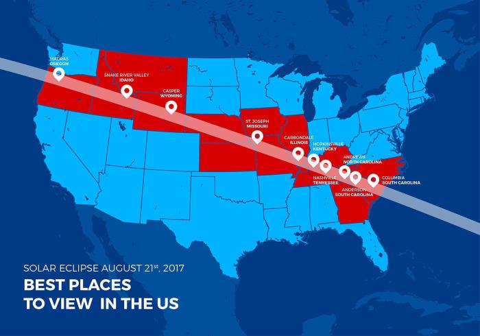 Best Place To See Total Solar Eclipse 2025 Usa Map